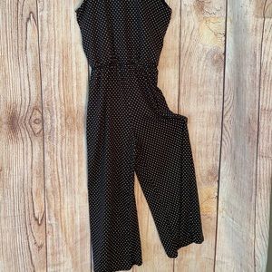 ROLLA COASTER Polka Dot Jumpsuit Small NWT